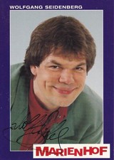 Das Erste *Marienhof* Autogrammkarte #1a von WOLFGANG SEIDENBERG