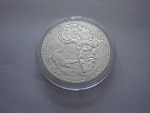 Silbermünze ruanda - 1, oz,ruanda