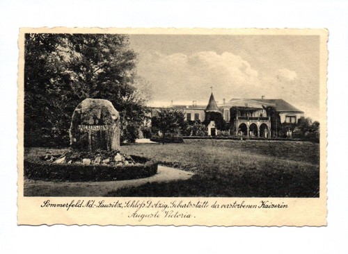Sommerfeld nieder lausitz - ak, nieder-lausitz