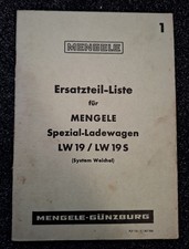Mengele Spezial-Ladewagen LW19