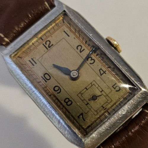 Vintage herrenuhr tank - herrenuhr, "tank"