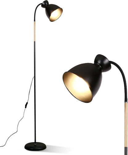 Stehlampe leselampe schwarz - stehlampe,