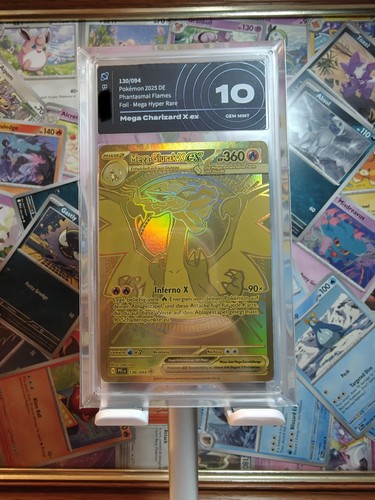 Mega glurak gold - mega,