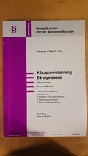 Klausurentraining Strafprozess Hemmer 6. Aufl.