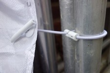 Elastische Bungee Kippsicherung Stoßschnur Gerüst Lakennetz Plane