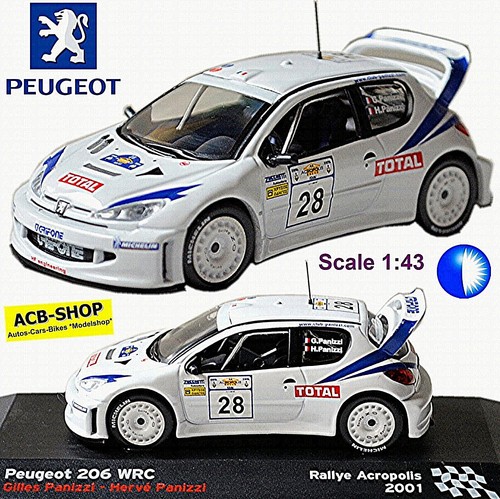 Peugeot 206 wrc rallye - wrc,