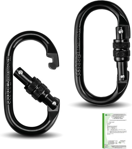 Karabinerhaken 25kn - karabinerhaken, (2er