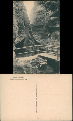 Postcard jonsdorf janov - jonsdorf,