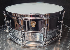 Ludwig LB402BT 14x6,5" Zoll USA Brass Supra Phonic Snare Drum Messing Chrome