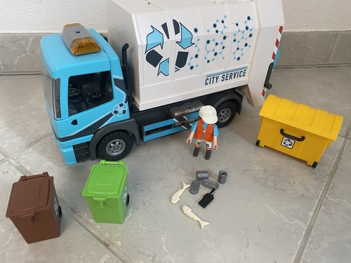 Playmobil müllfahrzeug mit - müllfahrzeug,