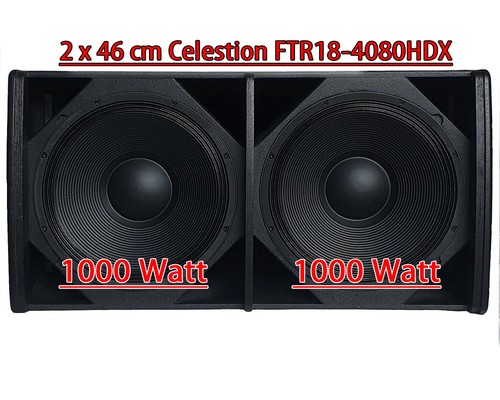 46cm doppelsubwoofer - 46cm,