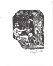 PETERIS UPITIS: Exlibris für