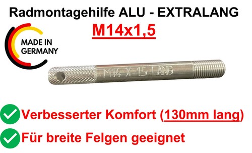 Aluminium radmontagehilfe m14 - aluminium,