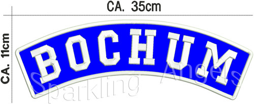 Bochum rückenaufnäher patch - ,
