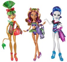 Monster High 3 Puppen CBX54