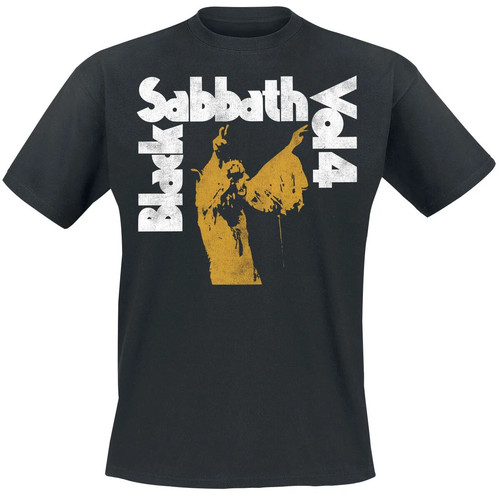 Black sabbath shirt herren - black,