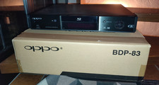 REGIONFREE Multiregion Codefree Oppo BDP-83 Bluray-Player, SACD, DVD-Audio + OVP