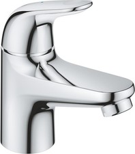 Grohe Swift Waschtisch-Standarmatur, silber, Einhebelmischer