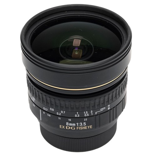 Sigma 8mm fisheye dg f - sigma, 8mm/3,5