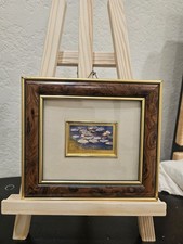 Vintage 23k Gold French Framed