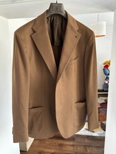 Tagliatore Sakko Braun Schurwolle Gr. 58 - neu