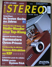 Stereo 9/05 Primare CD31, KEF iQ 3, Burmester O35 & 036, Pathos Logos, Vibex