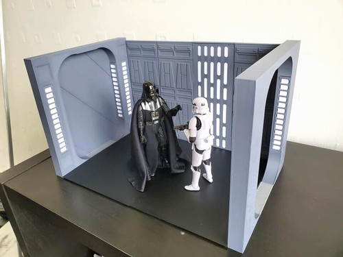 Star wars diorama für 12 - star,