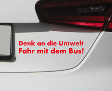 Aufkleber Sticker Denk an die