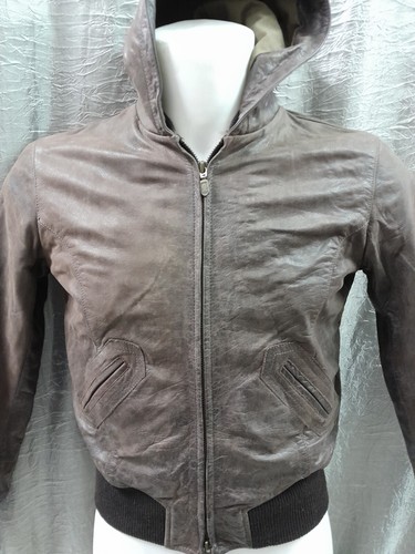 Belstaff gold echtleder jacke - gold,