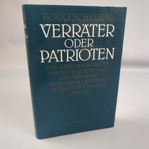 Bodo scheurig verräter oder - verräter,