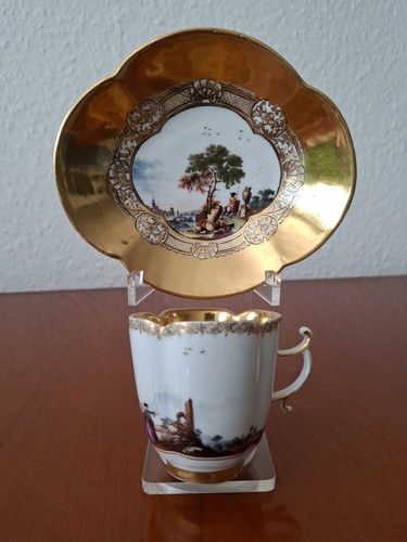 Meissen gesuchte goldfond - meissen,