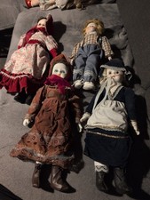 Verschiedene Porzellan Puppen