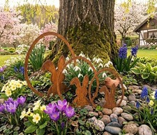 3er-SET Osterdeko Gartendeko