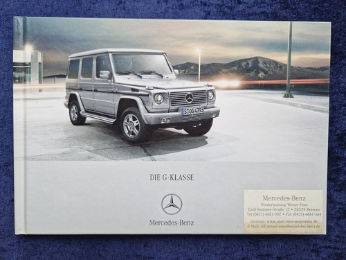 Mercedes klasse prospekt - g-klasse,