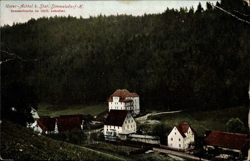Unterachtel simmelsdorf - ak,