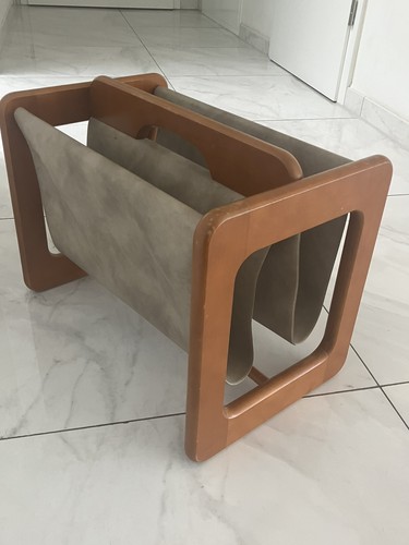 Zeitungsständer danish teak - zeitungsstÄnder,