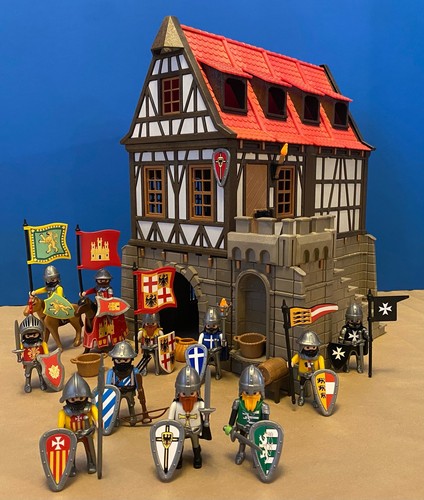 Crusader diorama kreuzritter - crusader,