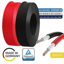 SOLARKABEL SOLARLEITUNG ROT