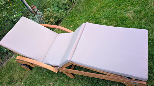 Sonnenliegenauflage grau - sonnenliegenauflage,