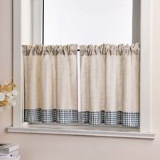 2 Stück Scheibengardinen