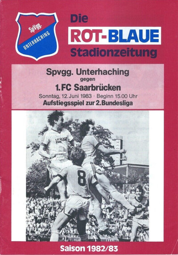 Programm 1982 spvgg - programm,