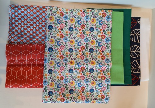 Stoffreste stoffpaket 5 - stoffreste, stoffpaket,