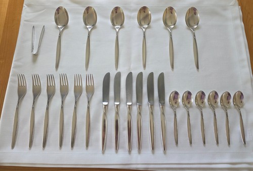 Vintage silberbesteck von wenz - silberbesteck,