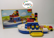 ( AH 2 ) Lego Duplo Fähre Boot Schiff 2649 mit OVP und INLAY