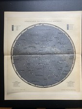 Karte Chromolithografie