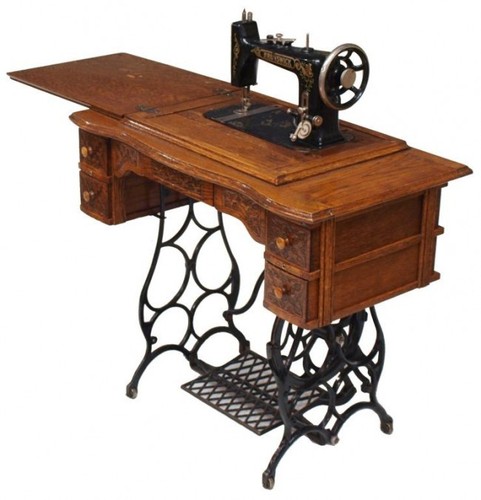 Vintage nähmaschine schmales - vintage,