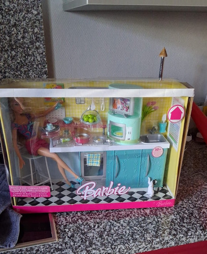 Barbie mattell puppe küche - barbie,