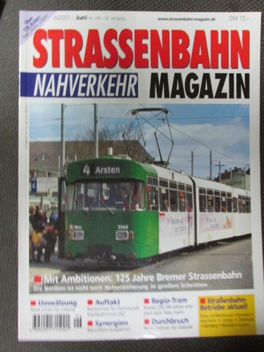 Strassenbahn magazin 2001 - strassenbahn,