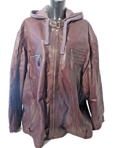 Men plus chice lederjacke - +,