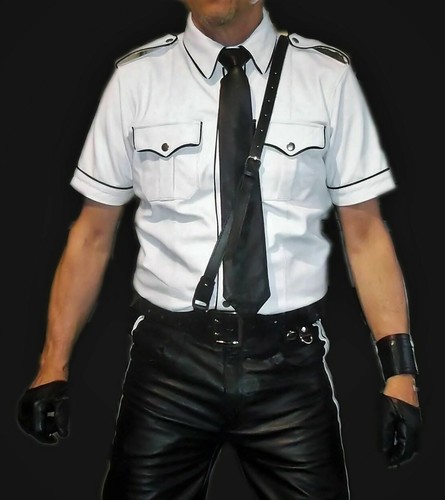 Herren echtleder polizei - herren,